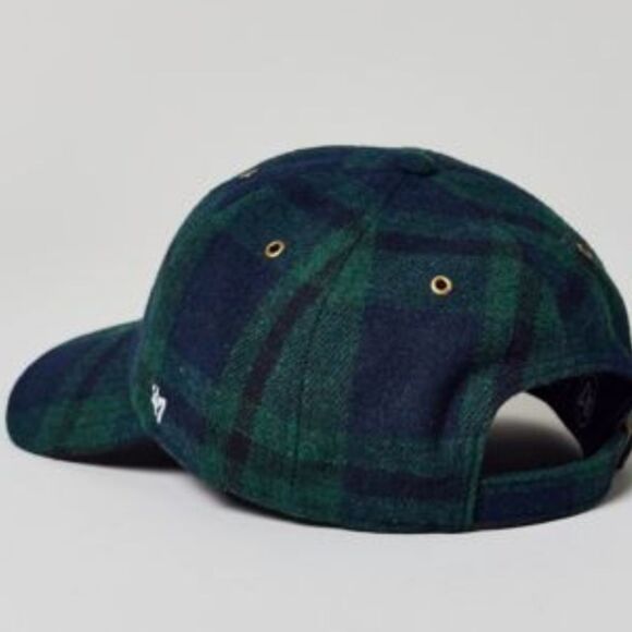 47 limited Ed Yale Bulldogs Plaid Wool Blackwatch Baseball Hat NWT Authentic - Picture 7 of 7